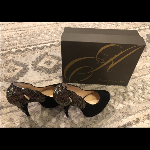 ENZO ANGIOLINI WOMEN'S BALADEVA PLATFORM PUMP HEELS size 7.5 - Picture 5 of 16